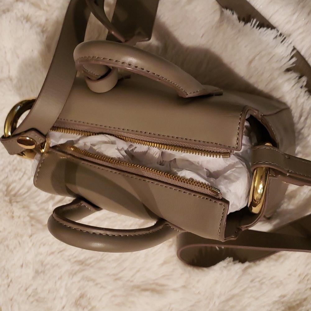 NWT J. Crew Harper Mini Satchel in Italian Leather - Picture 7 of 7